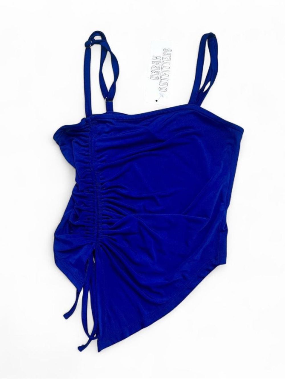 Urban Outfitters | Blue Asymmetrical Top - women’s size small - NWT